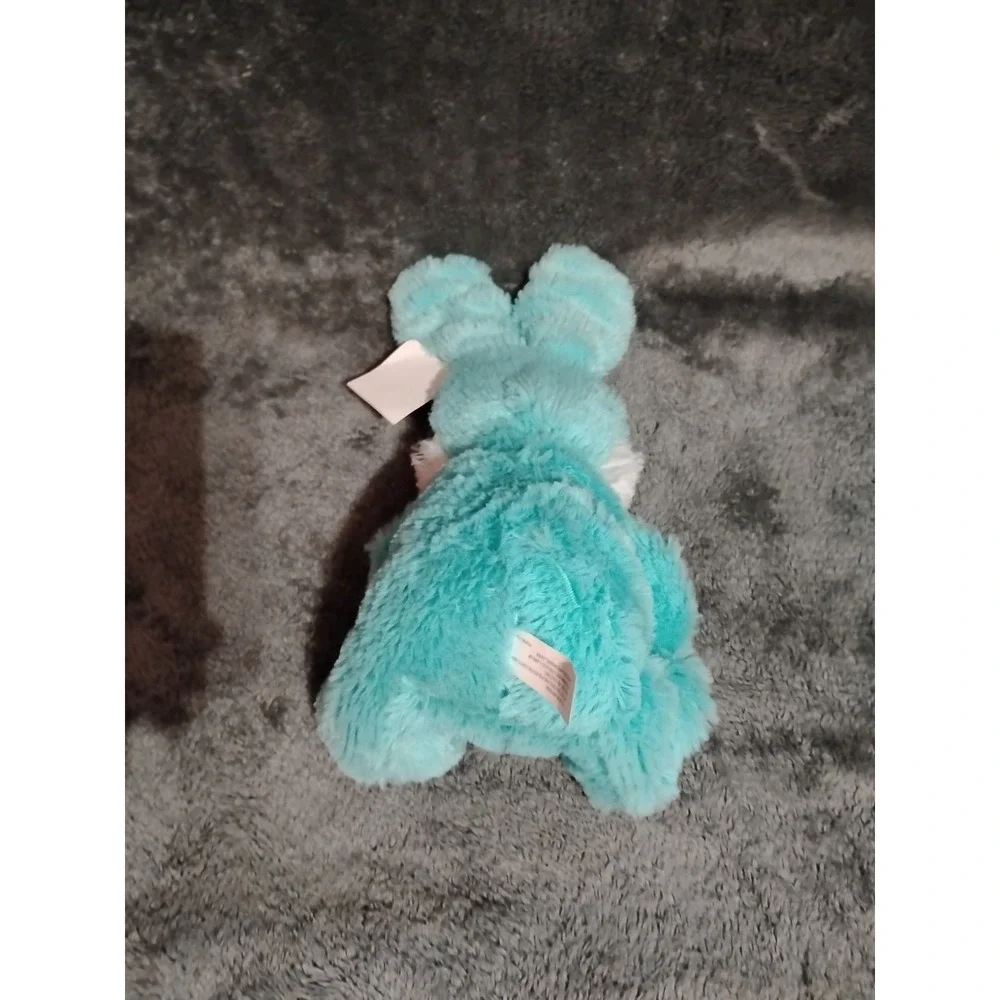 Teal Blue Bunny W Pink Lips‎ Goffa Plushed Stuffed Animal 14